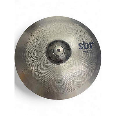 Used Sbr 14in BRIGHT HI HAT TOP Cymbal