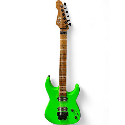 Used Sbs GUITAR GREEN Solid Body Electric Guitar