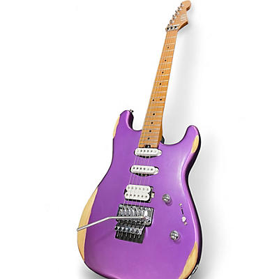 Used Sbs vs200 Purple Solid Body Electric Guitar