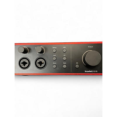 Used Scarlett 16i16 Audio Interface