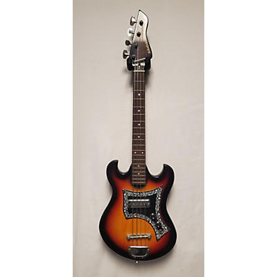 Used Schafer Super Short Scale 2 Color Sunburst Electric Bass Guitar