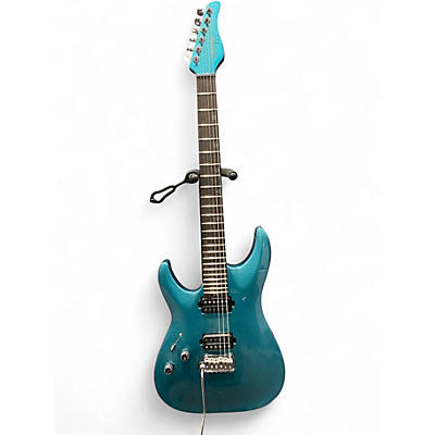 Used Schecter AM6 LH ARTIC JADE Electric Guitar