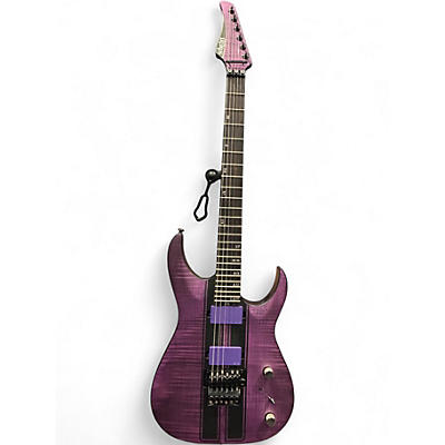 Used Schecter BANSHEE GT FR SATIN TRANS PURPLE Solid Body Electric Guitar