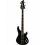 Used Schecter C4-XXX Black Electric Bass Guitar Black