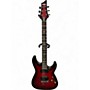 Used Schecter DEMON Crimson Red Burst Solid Body Electric Guitar Crimson Red Burst