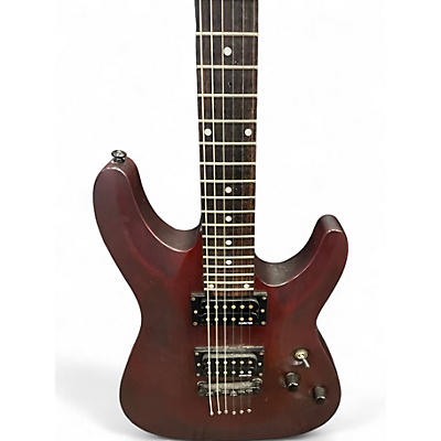 Used Schecter  DIAMOND SERIES  Walnut Solid Body Electric Guitar