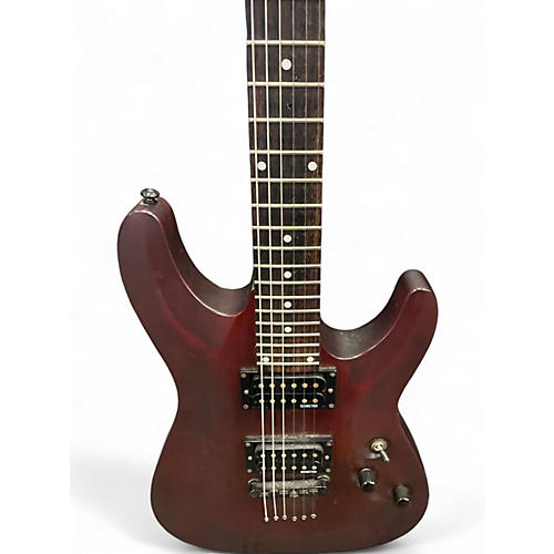 Used Schecter  DIAMOND SERIES  Walnut Solid Body Electric Guitar Walnut