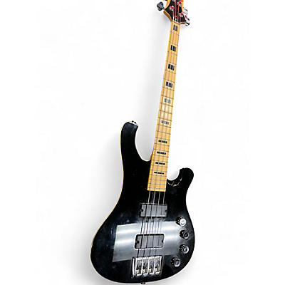 Used Schecter Guitar Research 004 GLOSS BLACK Electric Bass Guitar