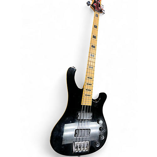 Used Schecter Guitar Research 004 GLOSS BLACK Electric Bass Guitar GLOSS BLACK