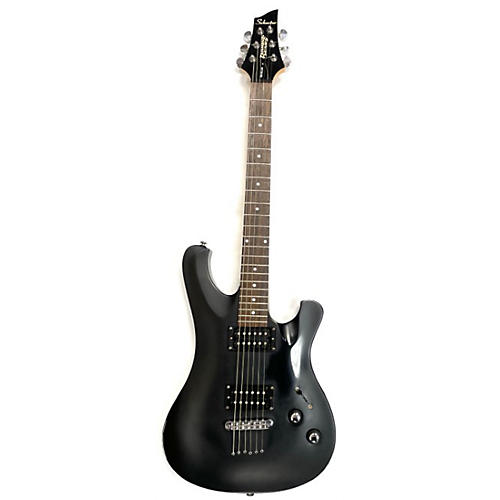 Schecter Guitar Research Used Schecter Guitar Research 006 Deluxe Black Solid Body Electric Guitar Black