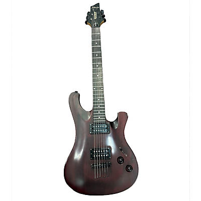 Schecter Guitar Research Used Schecter Guitar Research 006 Deluxe Trans Vampire Red Solid Body Electric Guitar