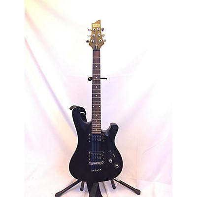 Schecter Guitar Research Used Schecter Guitar Research 006Deluxe Matte Black Solid Body Electric Guitar