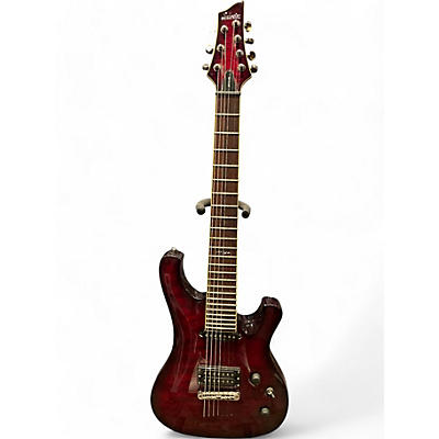 Schecter Guitar Research Used Schecter Guitar Research 007 elite Black Cherry Solid Body Electric Guitar