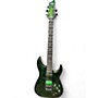 Used Schecter Guitar Research 1470 c1 silver mountain toxic venom Solid Body Electric Guitar toxic venom