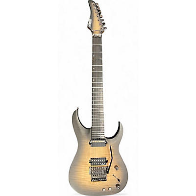 Schecter Guitar Research Used Schecter Guitar Research 7 String Banshee Fallout Burst Solid Body Electric Guitar