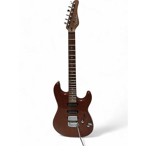 Used Schecter Guitar Research 701-SHC Traditional van nuys Natural Solid Body Electric Guitar Natural