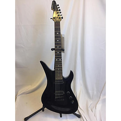 Schecter Guitar Research Used Schecter Guitar Research A-7 Diamond Series Black Solid Body Electric Guitar