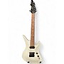 Used Schecter Guitar Research A7 WHITE Solid Body Electric Guitar WHITE