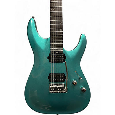 Used Schecter Guitar Research AARON MARSHALL AM 6 Emerald Green Solid Body Electric Guitar