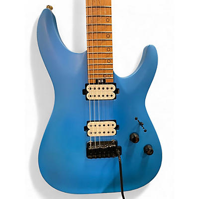 Used Schecter Guitar Research AARON MARSHALL AM-6 ROYAL SAPPHIRE Solid Body Electric Guitar