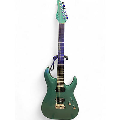 Used Schecter Guitar Research AM6 Arctic JADE Solid Body Electric Guitar