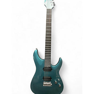 Used Schecter Guitar Research AM6 Arctic Jade Solid Body Electric Guitar