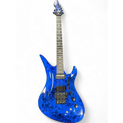 Used Schecter Guitar Research AVENGER APOCALYPSE Blue Solid Body Electric Guitar