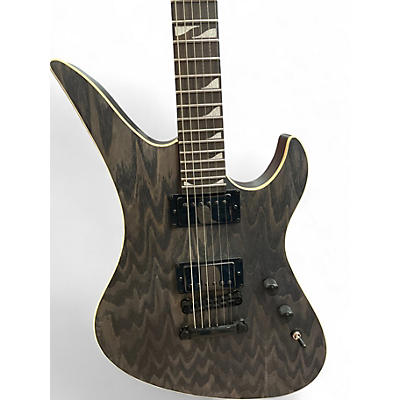 Used Schecter Guitar Research AVENGER STANDARD Charcoal Solid Body Electric Guitar