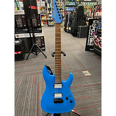 Schecter Guitar Research Used Schecter Guitar Research Aaron Marshall AM-6 Blue Solid Body Electric Guitar