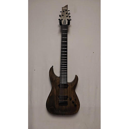 Schecter Guitar Research Used Schecter Guitar Research Apocalypse C7 Trans Brown Solid Body Electric Guitar Trans Brown