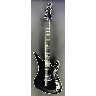 Schecter Guitar Research Used Schecter Guitar Research Avenger Blackjack Gloss Black Solid Body Electric Guitar