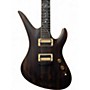 Used Schecter Guitar Research Avenger Exotic Natural Solid Body Electric Guitar Natural