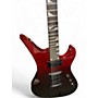 Used Schecter Guitar Research Avenger Standard Red to Black Fade Solid Body Electric Guitar Red to Black Fade