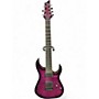 Used Schecter Guitar Research BANSHEE 7-A Trans Purple Solid Body Electric Guitar Trans Purple