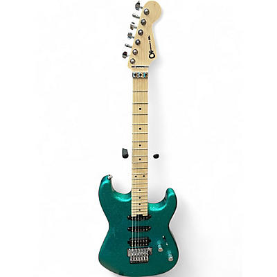 Used Schecter Guitar Research BANSHEE GT FR Turquoise Solid Body Electric Guitar