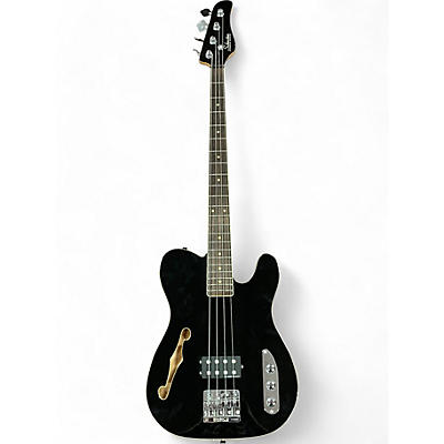 Used Schecter Guitar Research BARRON H Black Electric Bass Guitar