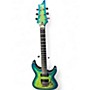 Used Schecter Guitar Research BLACKJACK SLS C1 FRS AQUABURST Solid Body Electric Guitar AQUABURST