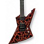 Used Schecter Guitar Research BalSac E-1 FR Crackle Red Solid Body Electric Guitar Crackle Red