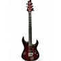 Used Schecter Guitar Research Banshee-6 FR  Crimson Red Burst Solid Body Electric Guitar Crimson Red Burst
