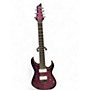 Used Schecter Guitar Research Banshee 7-A Trans Purple Solid Body Electric Guitar Trans Purple