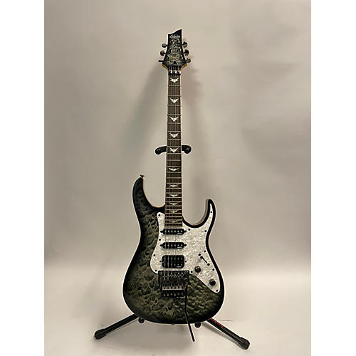 Schecter Guitar Research Used Schecter Guitar Research Banshee Charcoal Burst Solid Body Electric Guitar charcoal burst