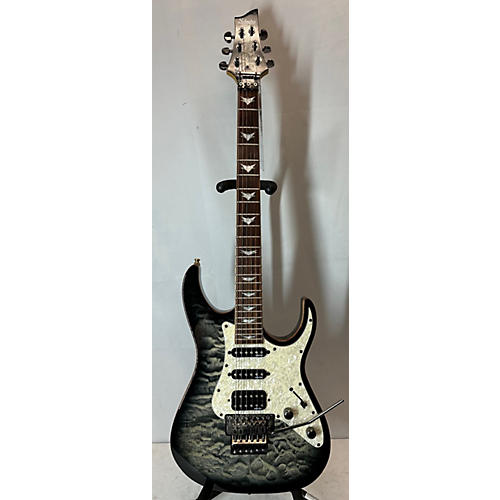 Schecter Guitar Research Used Schecter Guitar Research Banshee Extreme Charcoal Burst Solid Body Electric Guitar Charcoal Burst