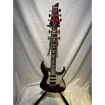 Schecter Guitar Research Used Schecter Guitar Research Banshee Extreme Red Solid Body Electric Guitar