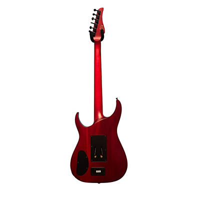 Schecter Guitar Research Used Schecter Guitar Research Banshee FR-6 Satin Transparent Red Solid Body Electric Guitar