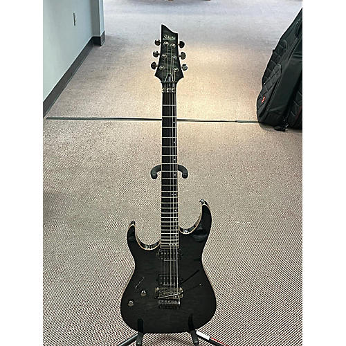 Schecter Guitar Research Used Schecter Guitar Research Banshee Fr Passive Trans Black Burst Electric Guitar trans black burst