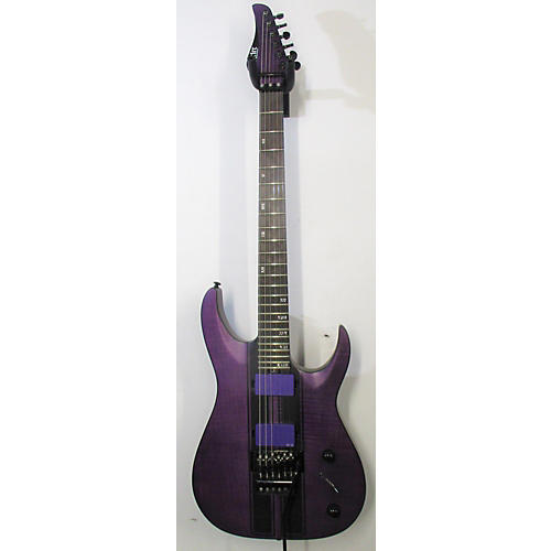 Schecter Guitar Research Used Schecter Guitar Research Banshee GT FR Trans Purple Solid Body Electric Guitar Trans Purple