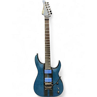Used Schecter Guitar Research Banshee GT FR6 Trans Purple Solid Body Electric Guitar