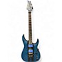 Used Schecter Guitar Research Banshee GT FR6 Trans Purple Solid Body Electric Guitar Trans Purple
