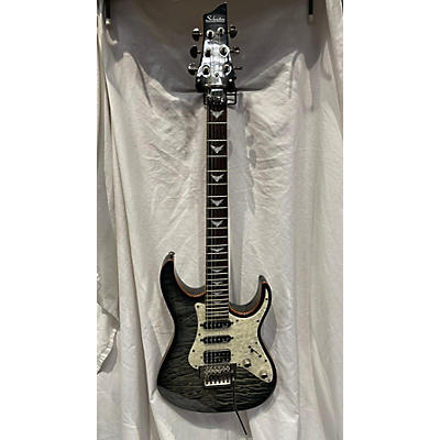 Schecter Guitar Research Used Schecter Guitar Research Banshee Gray Solid Body Electric Guitar