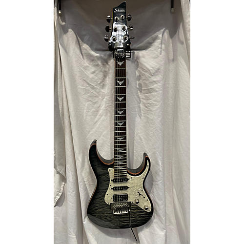 Schecter Guitar Research Used Schecter Guitar Research Banshee Gray Solid Body Electric Guitar Gray